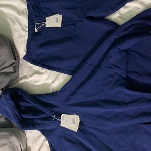 H&M Blue Hoodie and Sweats Set